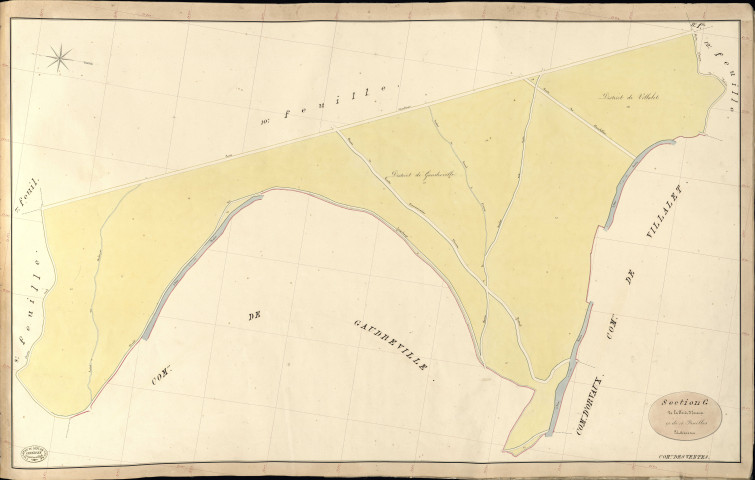 Ventes (Les). Section G _ de la Forêt d'Evreux _ 9e de 13 Feuilles