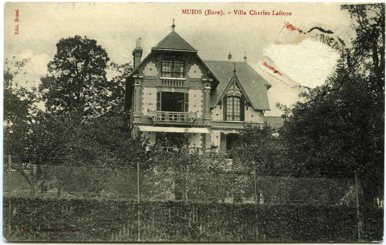 Muids. Villa Charles Lafosse.