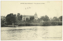 Muids. Vue prise sur la Seine.