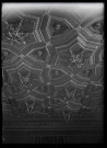 Plafond à caissons du palais de justice de Rouen (Seine-Maritime).