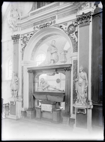 Mausolée d'Henri de Guise de la chapelle du collège des Jésuites de Eu (Seine-Maritime).