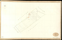 Sacquenville. Section D _ de l'Eglise _ 1re de 2 Feuilles