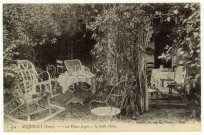 Acquigny. Le Vieux Logis, la salle verte.