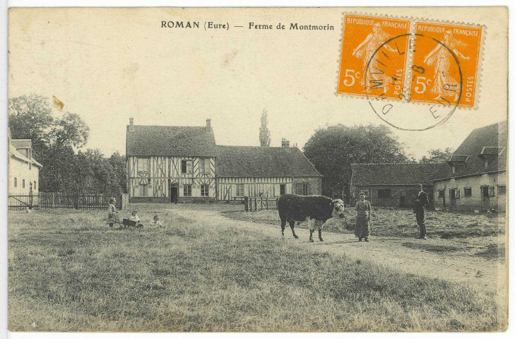 Roman. Ferme de Montmorin.