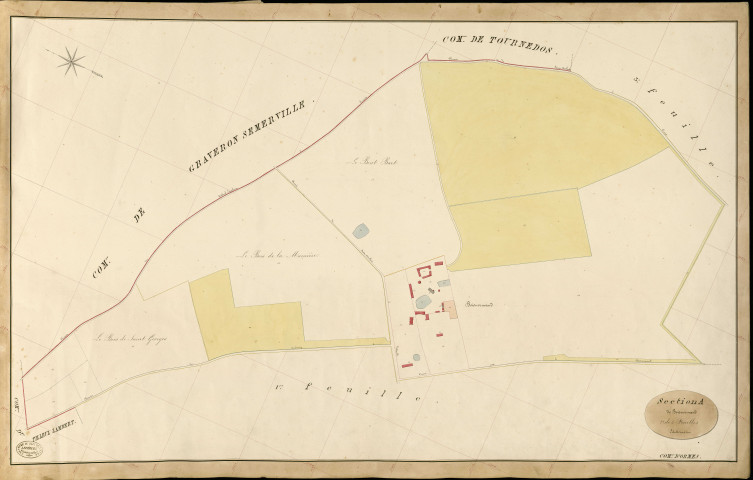 Ormes. Section A _ de Boisnormand _ 2e de 3 Feuilles
