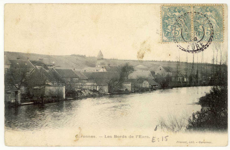 Garennes-sur-Eure. Les Bords de l'Eure.