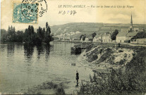 Andelys (Les). Le Petit Andely. - Vue sur la Seine et la Côte de Noyers.