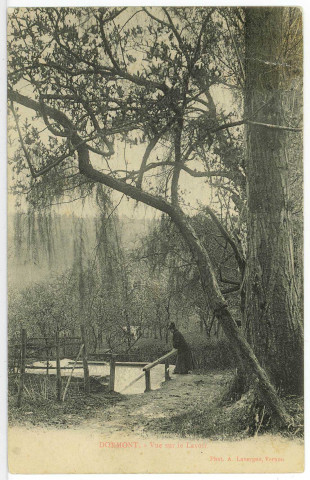 Saint-Pierre-de-Bailleul. Dormont Vue sur le Lavoir.
