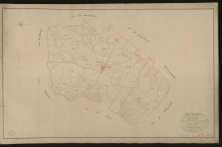 Barre-en-Ouche (La). Tableau d'assemblage _ du Plan Parcellaire de la Commune de La Barre. _ Canton de Beaumesnil - Bernay - Eure. _ Terminé sur le terrain le 23 mars 1833 sous l'administration de M. A. Passy, Préfet _ M. Piner, maire _ en sous la Direction de M. Marel, Directeur des Contributions directes. _ M. Le Fébure, Géomètre Chef. _ Par M. Gérard, Géomètre de 1re classe.