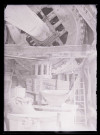 Mécanisme intérieur du moulin à vent de Coquelle (Pas-de-Calais).