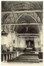Doudeauville-en-Vexin. Intérieur de l'église.