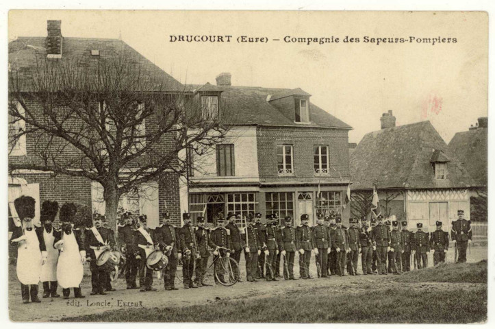 Drucourt. Compagnie des Sapeurs-Pompiers.