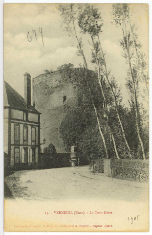 Verneuil-sur-Avre. La Tour Grise.