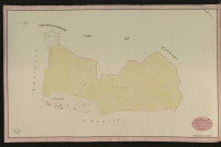 Bosc-Roger-sous-Baquet. Section B _ du Village et du bois de Baquet _ 2e et dernière Feuille