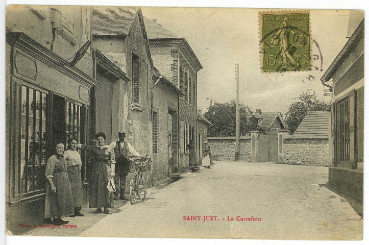 Saint-Just. Le Carrefour.