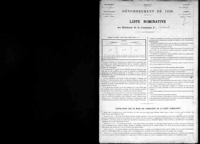 CUVERVILLE 1926