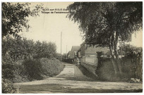 Glos-sur-Risle. Village de Fontainecourt.