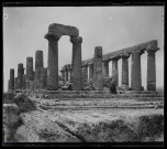 Temple de Junon dans la vallée de l'Agrigente en Sicile (Italie).