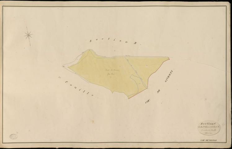 Vernon. Section C _ de la Côte Ste Catherine et de la Grande Ile _ 3e et dernière Feuille