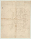 Bémécourt - Fragment d'un plan parcellaire. *