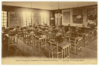 Evreux-Ville. Ecole Pratique de Commerce et d'Industrie d'Evreux-Salle de Dactylographie.