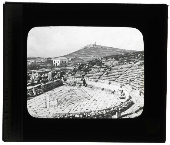 Théâtre de Dionysos à Athènes (Grèce).