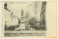 Gisors. Pont de la Vierge Dorée.