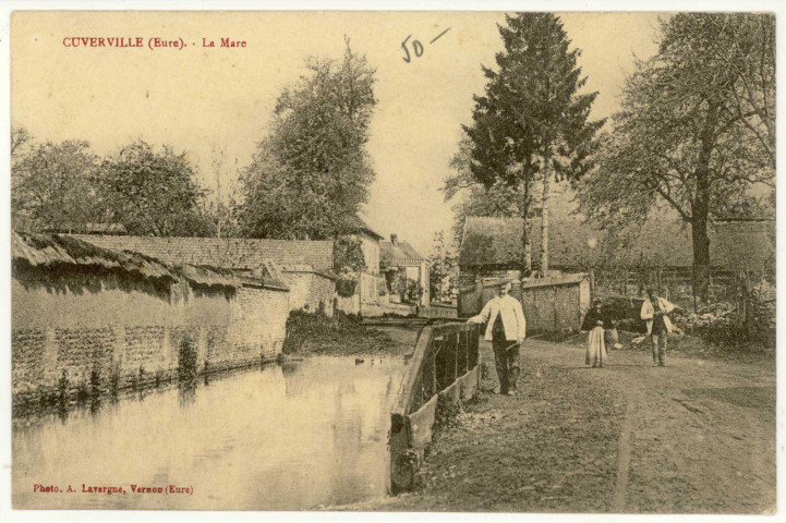 Cuverville. La Mare.