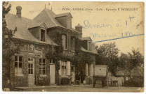 Bosc-Roger-en-Roumois. Café-Epicerie F-BOSQUIET.