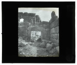 Porte des Lions à Mycènes (Grèce).