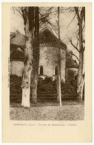 Etrépagny. Couvent des Dominicaines - L'Abside.