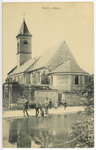 Tilly. L'Eglise.
