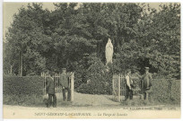 Saint-Germain-la-Campagne. La Vierge de Lourdes.