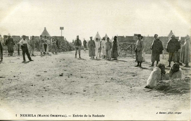 NEKHILA (MAROC ORIENTAL). - Entrée de la Redoute