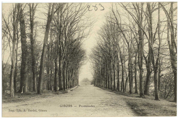 Gisors. Promenades.