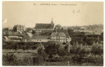 Arnières-sur-Iton. Vue panoramique.