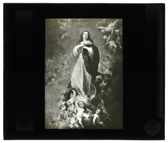 Musée du Louvre de Paris, tableau de Murillo « l'Immaculée Conception ».