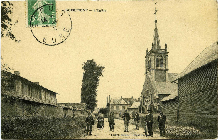 Boisemont. L'Eglise.