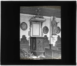 Chaire de l'église d'Authouillet (Eure).