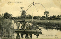 Divers. La Normandie illustrée. - Une Partie de Pêche.