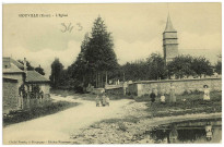 Houville-en-Vexin. L'Eglise.