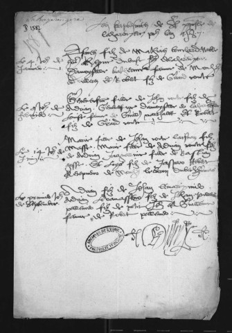 BMS (1587-1702) -lacunes-
