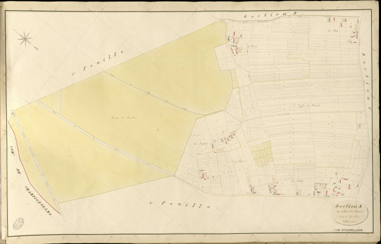 Fidelaire (Le). Section A _ des Nibels et des Houis _ 2e de 5 Feuilles