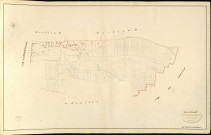 Fouqueville. Section E _ des Moisies et du Bosc harel _ 1re de 2 Feuilles