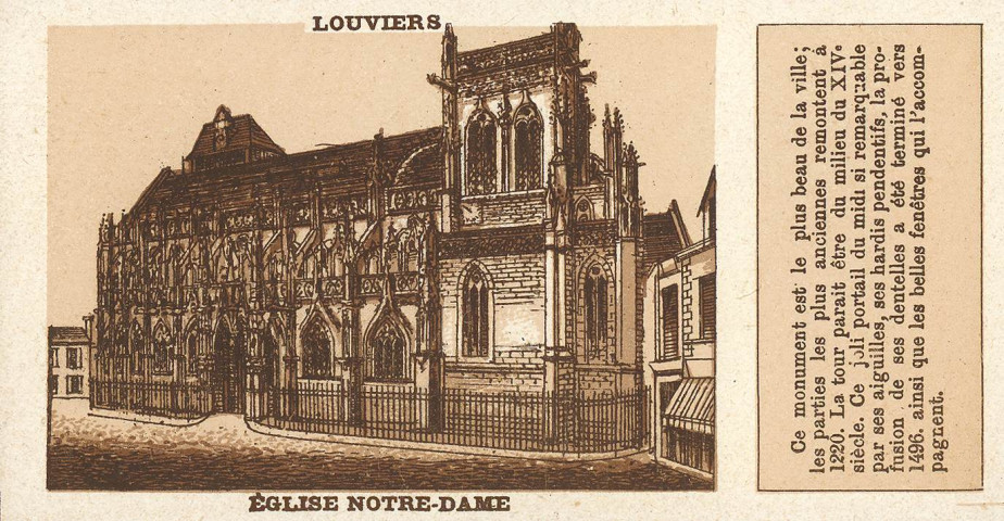 Louviers-Ville. Eglise Notre-Dame.