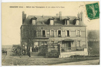Serquigny. Hôtel des Voyageurs (à 100 mètres de la Gare).