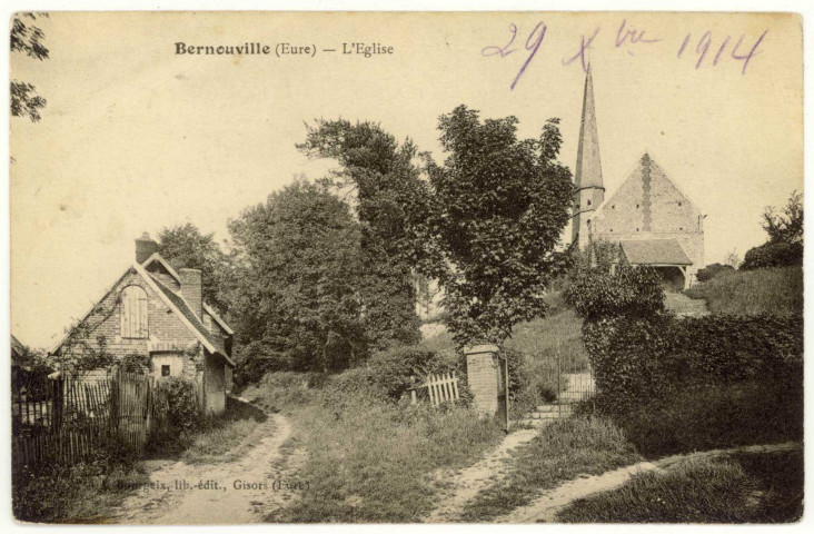 Bernouville. L'Eglise.