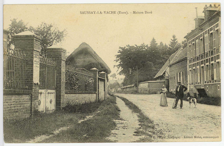 Saussay-la-Vache. Maison Doré.