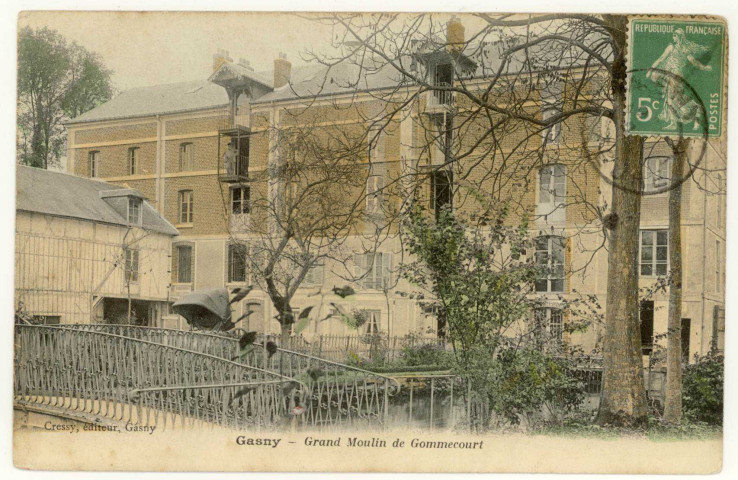 Gasny. Grand Moulin de Gommecourt.