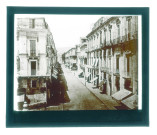 Rue de Palerme en Sicile (Italie).
